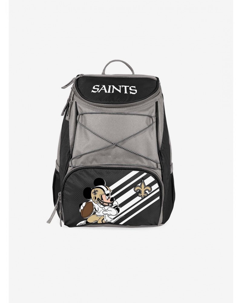 Disney Mickey Mouse NFL New Orleans Saints Cooler Backpack $26.80 Backpacks