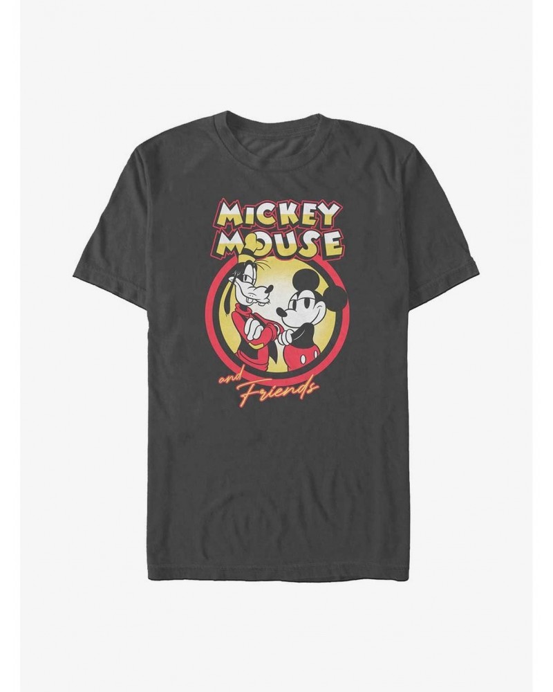 Disney Mickey Mouse Tough Guy Duo Mickey & Goofy T-Shirt $6.69 T-Shirts