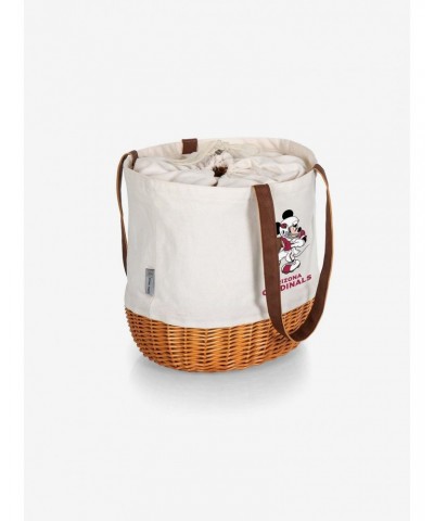 Disney Mickey Mouse NFL Arizona Cardinals Canvas and Willow Basket Tote $25.31 Totes