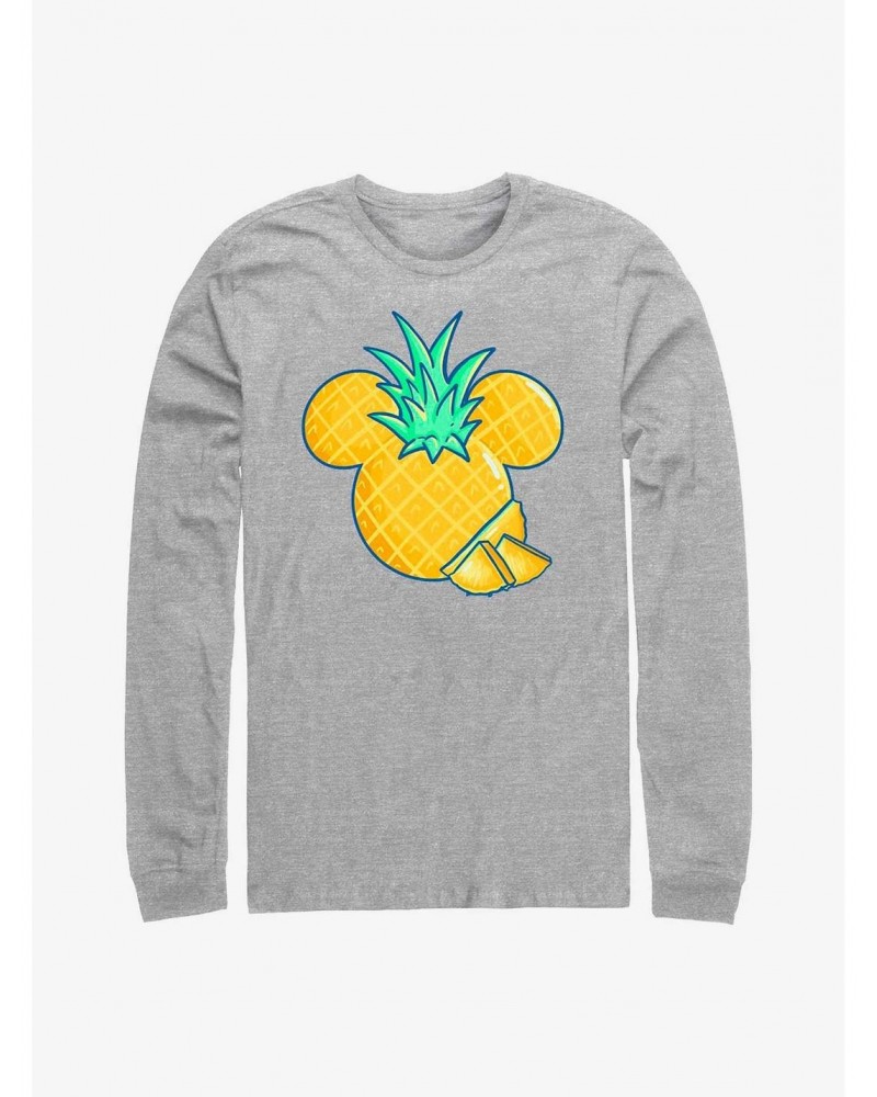 Disney Mickey Mouse Pineapple Long-Sleeve T-Shirt $8.95 T-Shirts