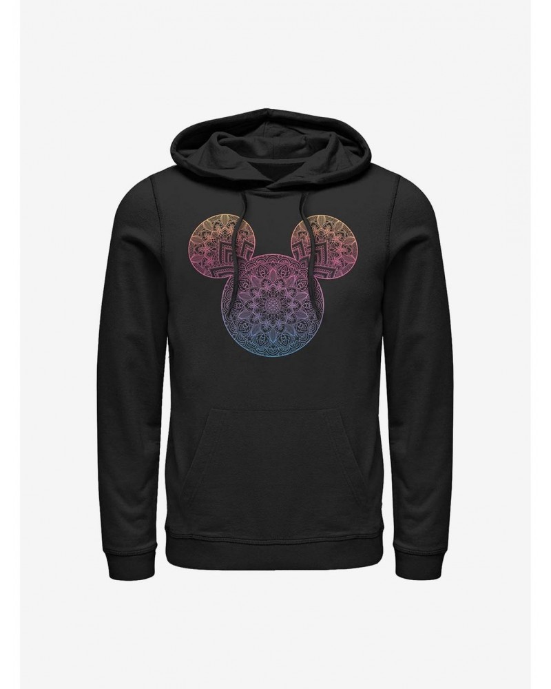 Disney Mickey Mouse Mickey Mandala Fill Hoodie $10.78 Hoodies