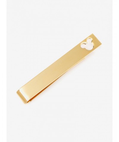 Disney Mickey Mouse Cut Out Gold Tie Bar $13.61 Bar