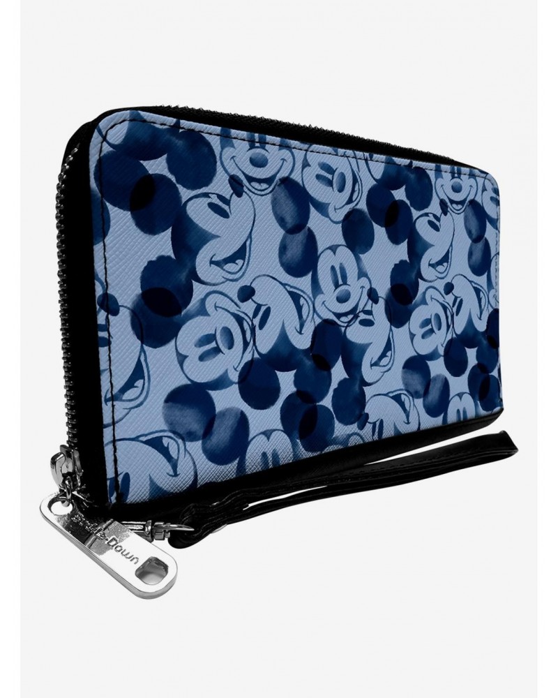 Disney Mickey Mouse Expressions Zip Around Wallet $14.31 Wallets