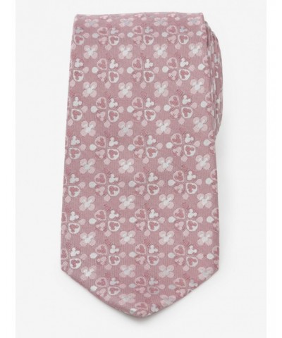 Disney Mickey Mouse Silhouette Blossom Pink Tie $31.31 Ties