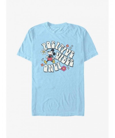 Disney Mickey Mouse Positive Vibes T-Shirt $7.27 T-Shirts