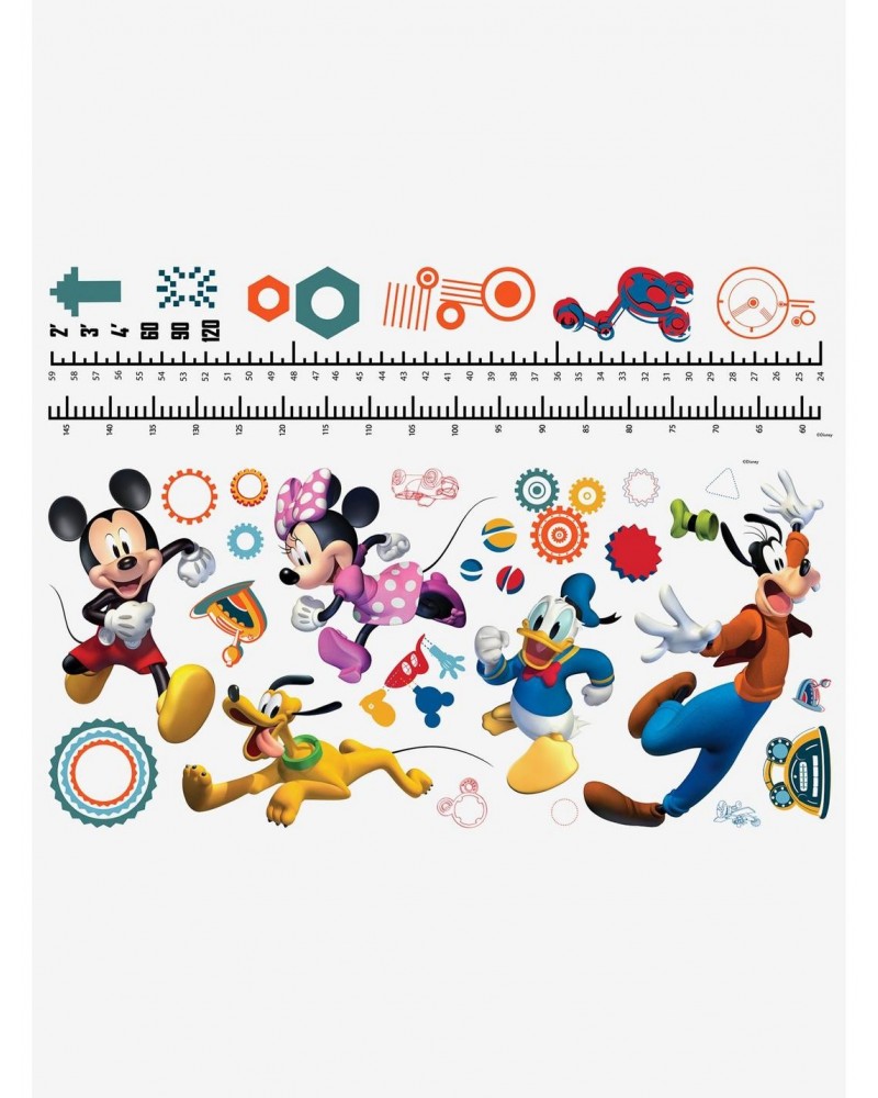 Disney Mickey Mouse And Friends Growth Chart Peel And Stick Wall Decals $7.65 Decals