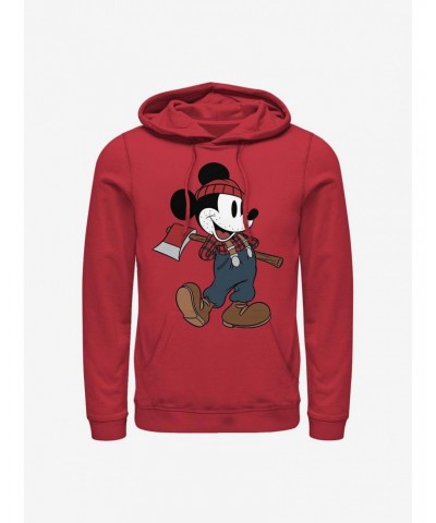 Disney Mickey Mouse Lumberjack Mickey Hoodie $16.52 Hoodies