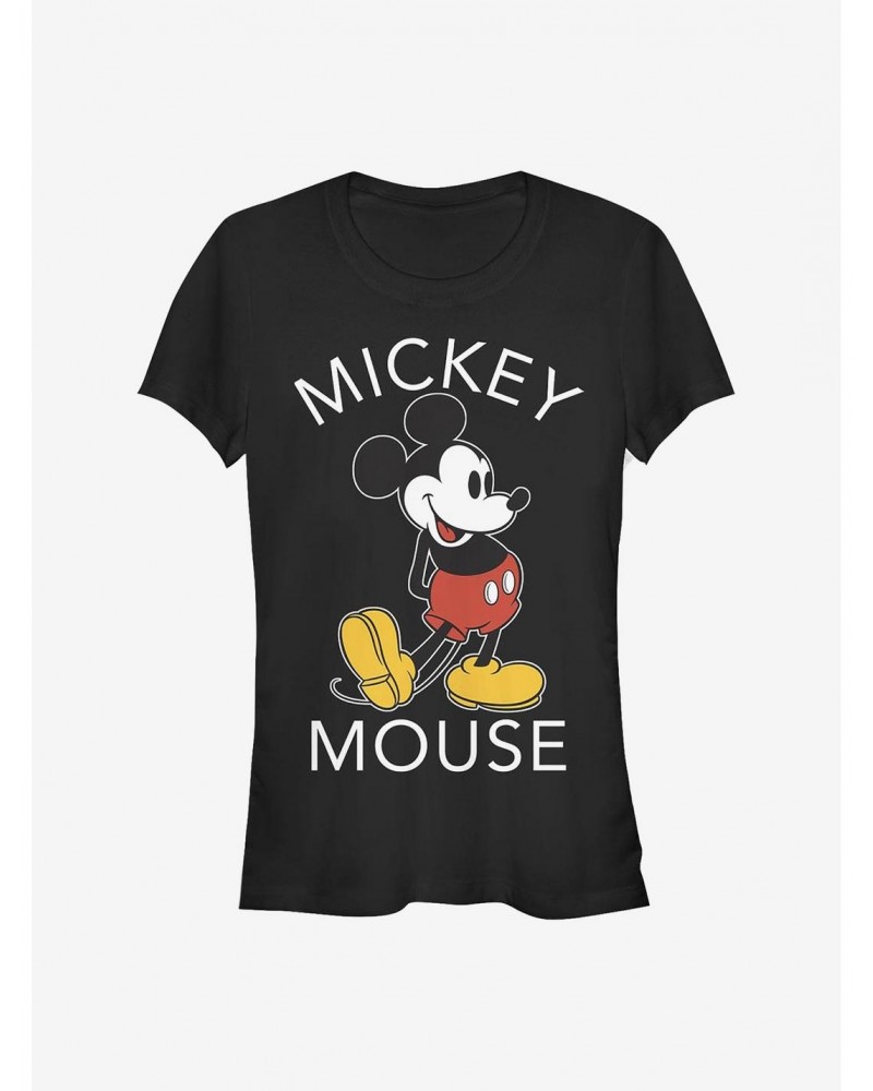 Disney Mickey Mouse Mickey Classic Girls T-Shirt $7.17 T-Shirts