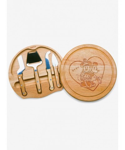 Disney Mickey and Minnie Mouse Heart Circo Cheese Cutting Board & Tools Set $26.19 Tools Set