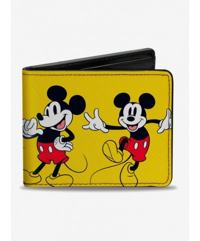 Disney Mickey Mouse Poses Bifold Wallet $7.73 Wallets