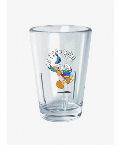 Disney Mickey Mouse Donald Mad Mini Glass $3.51 Glasses