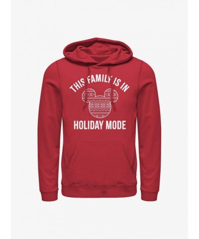 Disney Mickey Mouse Family Holiday Mode Hoodie $16.88 Hoodies