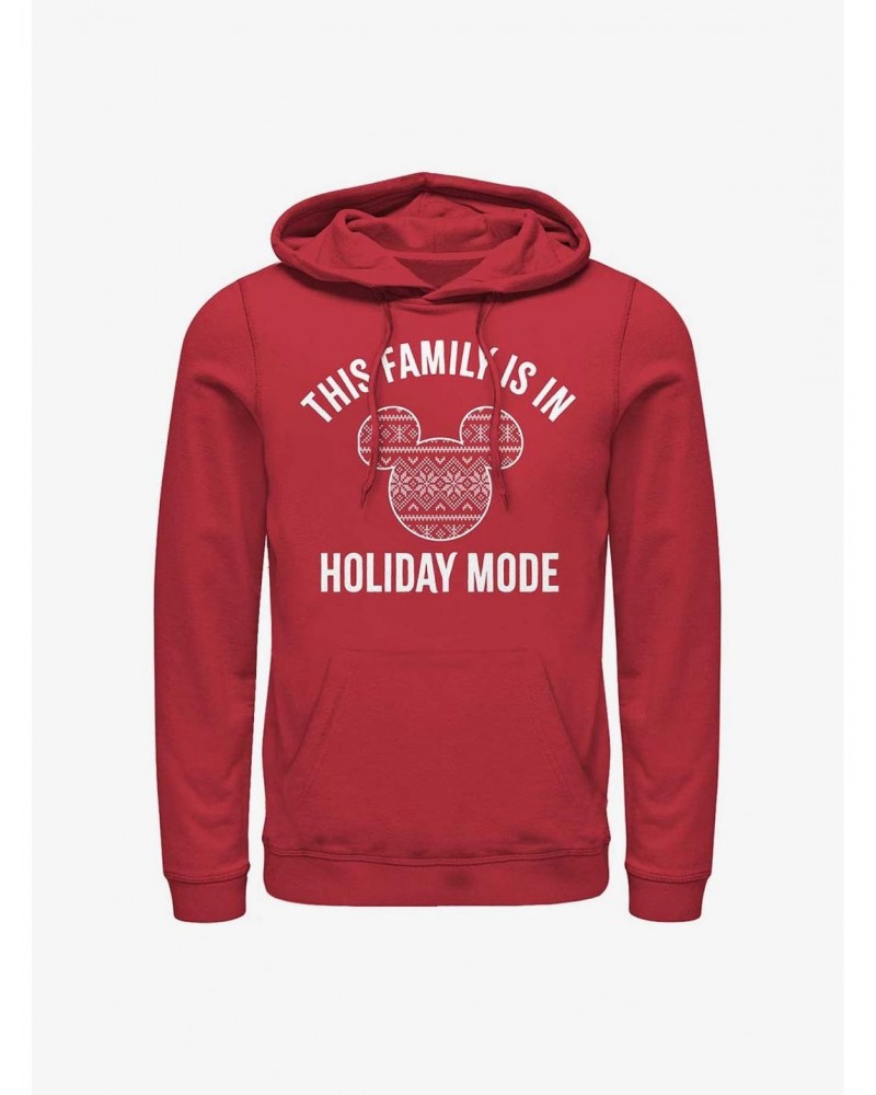 Disney Mickey Mouse Family Holiday Mode Hoodie $16.88 Hoodies