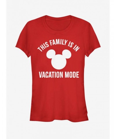 Disney Mickey Mouse Vacation Mode Girls T-Shirt $8.57 T-Shirts