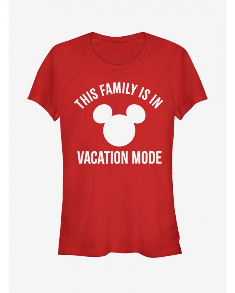 Disney Mickey Mouse Vacation Mode Girls T-Shirt $8.57 T-Shirts