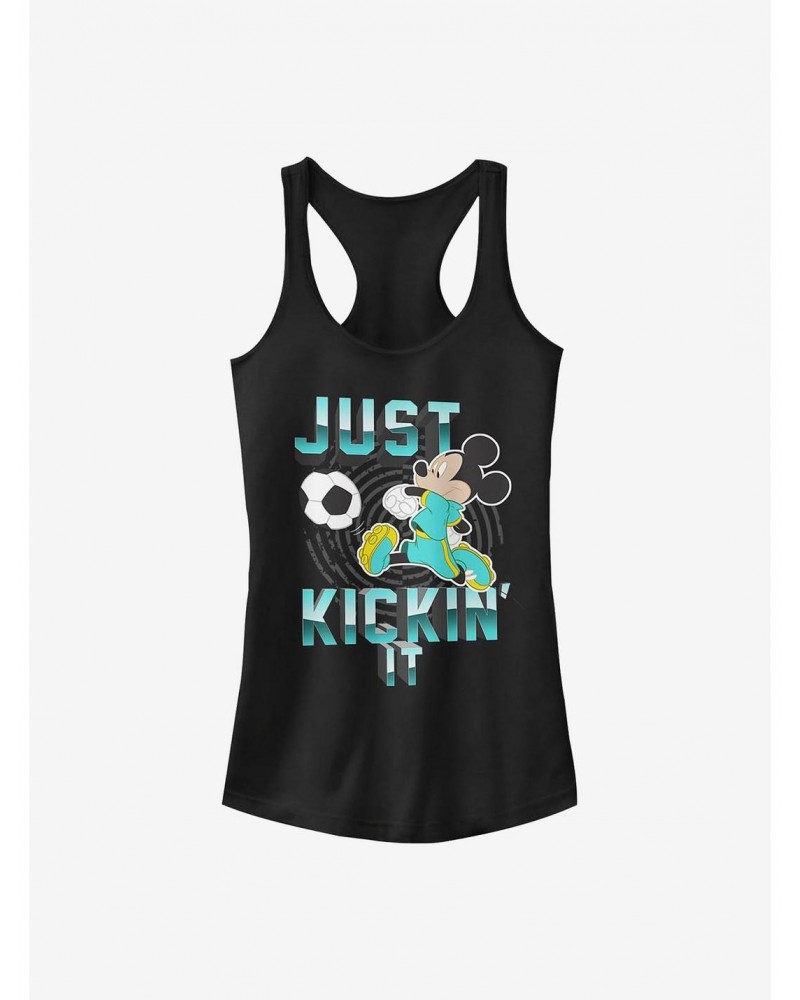 Disney Mickey Mouse Kickin' It Girls Tank $8.96 Tanks