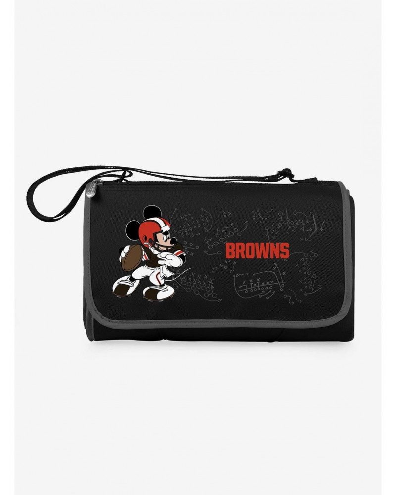 Disney Mickey Mouse NFL Cleveland Browns Outdoor Picnic Blanket $14.93 Blankets