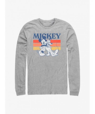 Disney Mickey Mouse Retro Squad Long-Sleeve T-Shirt $9.48 T-Shirts