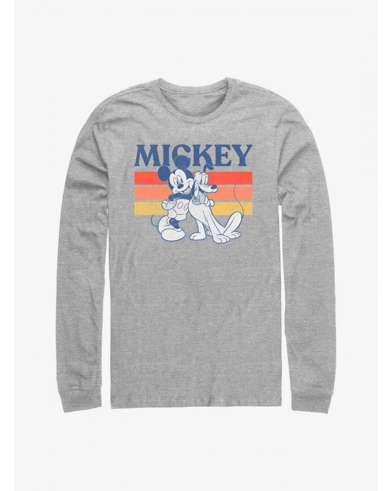 Disney Mickey Mouse Retro Squad Long-Sleeve T-Shirt $9.48 T-Shirts