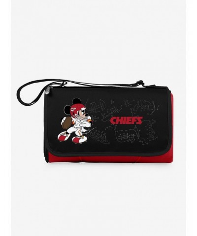 Disney Mickey Mouse NFL Kansas City Chiefs Outdoor Picnic Blanket $18.44 Blankets