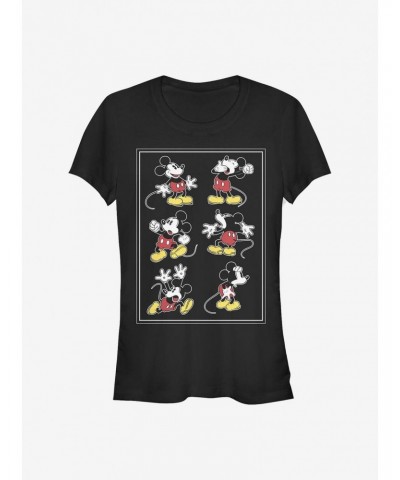 Disney Mickey Mouse Mickey Looks Girls T-Shirt $7.57 T-Shirts