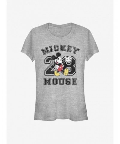 Disney Mickey Mouse Mickey Mouse Collegiate Girls T-Shirt $7.57 T-Shirts