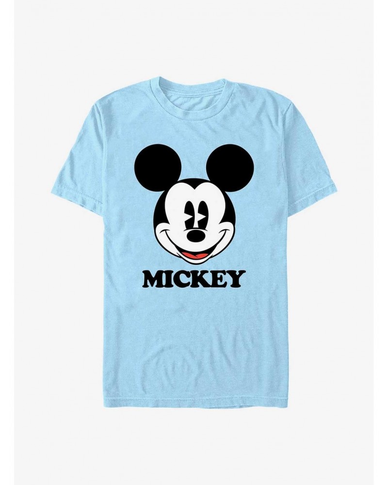 Disney Mickey Mouse Big Face Mickey T-Shirt $7.27 T-Shirts