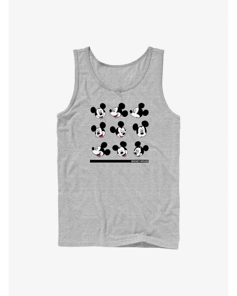 Disney Mickey Mouse Mickey Expressions Tank Top $6.18 Tops