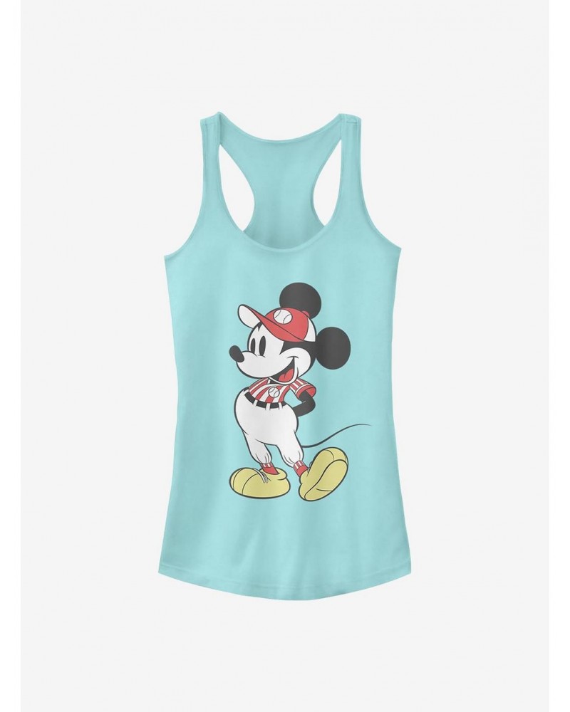 Disney Mickey Mouse Baseball Season Mickey Girls Tank $7.77 Tanks