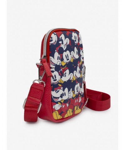 Disney Mickey Mouse Poses Stacked Phone Bag Holder Wallet $16.91 Wallets