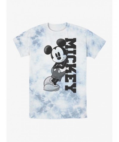 Disney Mickey Mouse Mickey Lean Tie-Dye T-Shirt $8.08 T-Shirts