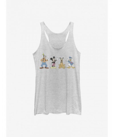 Disney Mickey Mouse Disney Mickey Mouse Group Girls Tank $6.42 Tanks