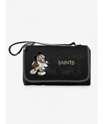 Disney Mickey Mouse NFL New Orleans Saints Outdoor Picnic Blanket $16.68 Blankets