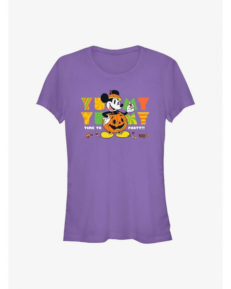 Disney Mickey Mouse Yummy Party Girls T-Shirt $7.97 T-Shirts