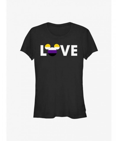 Disney Mickey Mouse Non-Binary Love Pride T-Shirt $7.97 T-Shirts