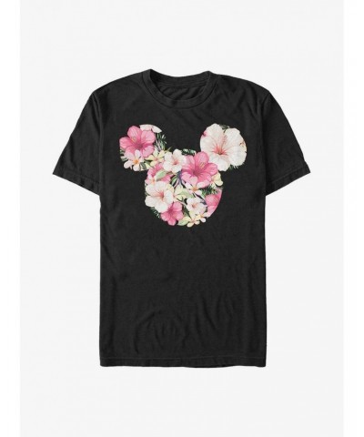 Disney Mickey Mouse Tropical Ears Extra Soft T-Shirt $7.18 T-Shirts