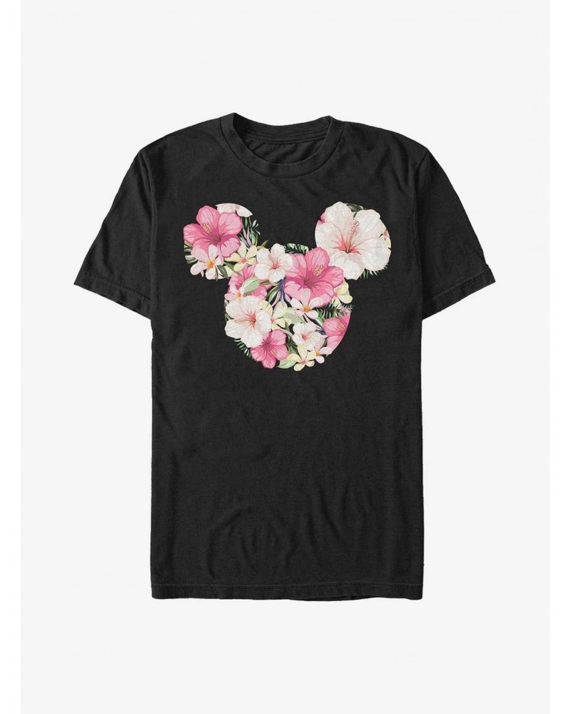 Disney Mickey Mouse Tropical Ears Extra Soft T-Shirt $7.18 T-Shirts